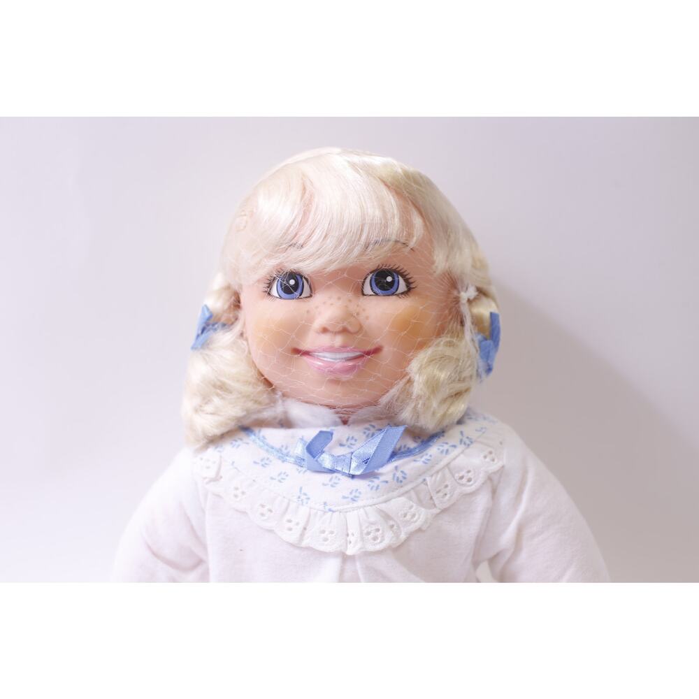 Vintage, 1990s, Northern, Tissue Doll, Blonde, Pigtails, STAIN ~ 250910-WH 1350